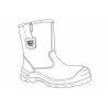 Pack bottes sécurité Alask S3 marron acier cuir antistatique