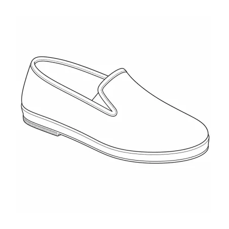 Chaussures Cogolin toile bleu marine 40 à 46