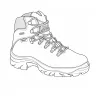 Chaussures Pointer Gore-tex croûte de cuir marron 36 à 47