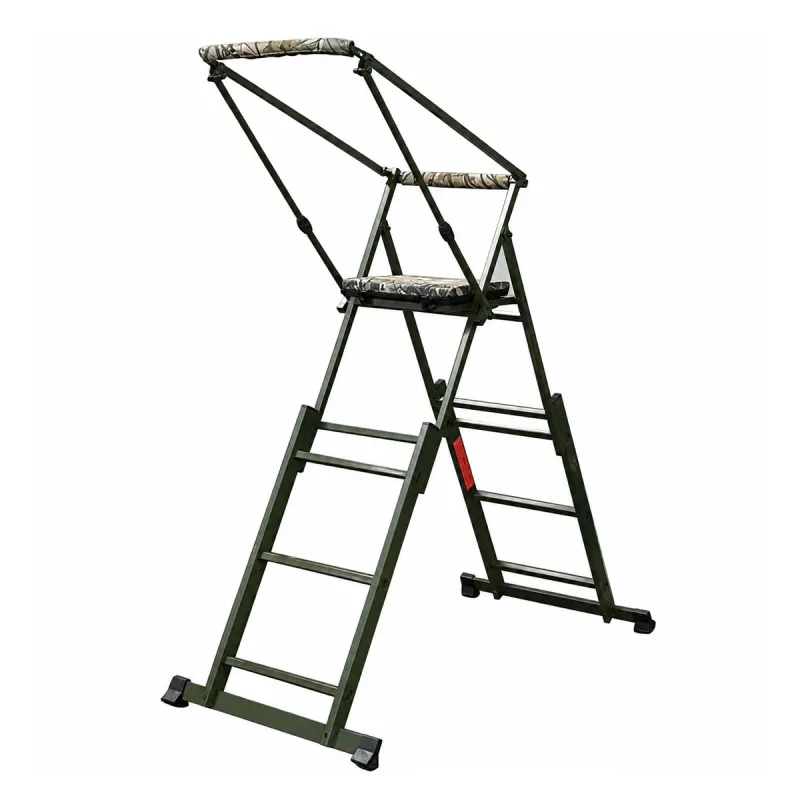 Chaise d'affût en aluminium extensible - Confort et légèreté pour la chasse
