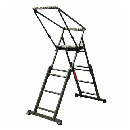 Chaise d'affût en aluminium extensible - Confort et légèreté pour la chasse