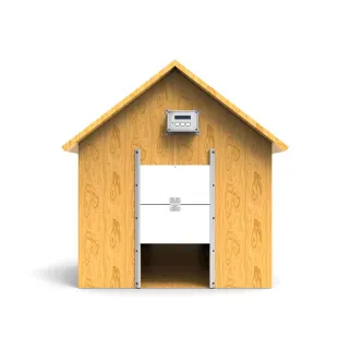 Kit Portier Breedsafe pro +1 trappe poules + 1 trappe canards + 4 piles avec programmation et/ou sonde lumineuse Libellé
