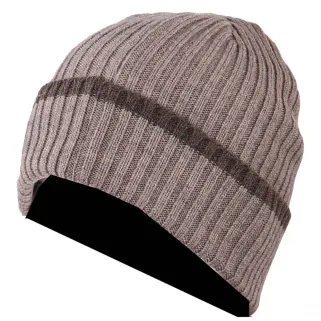 Bonnet isolant respirant laine de qualité marron