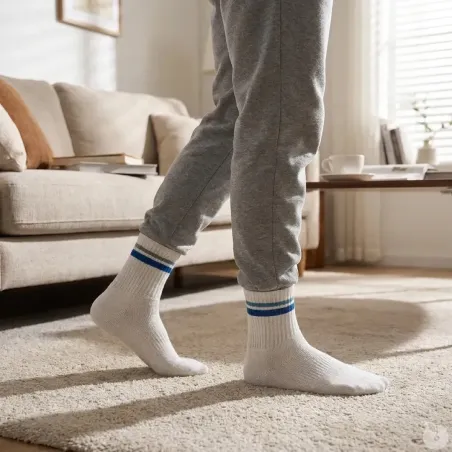 Lot 5 paires chaussettes blanches 43/46 - 47/48
