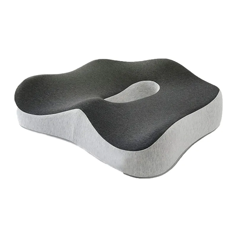 Coussin Ergonomique Coccyx à Mémoire de Forme - Soulagement Lombaire et Confort Assis