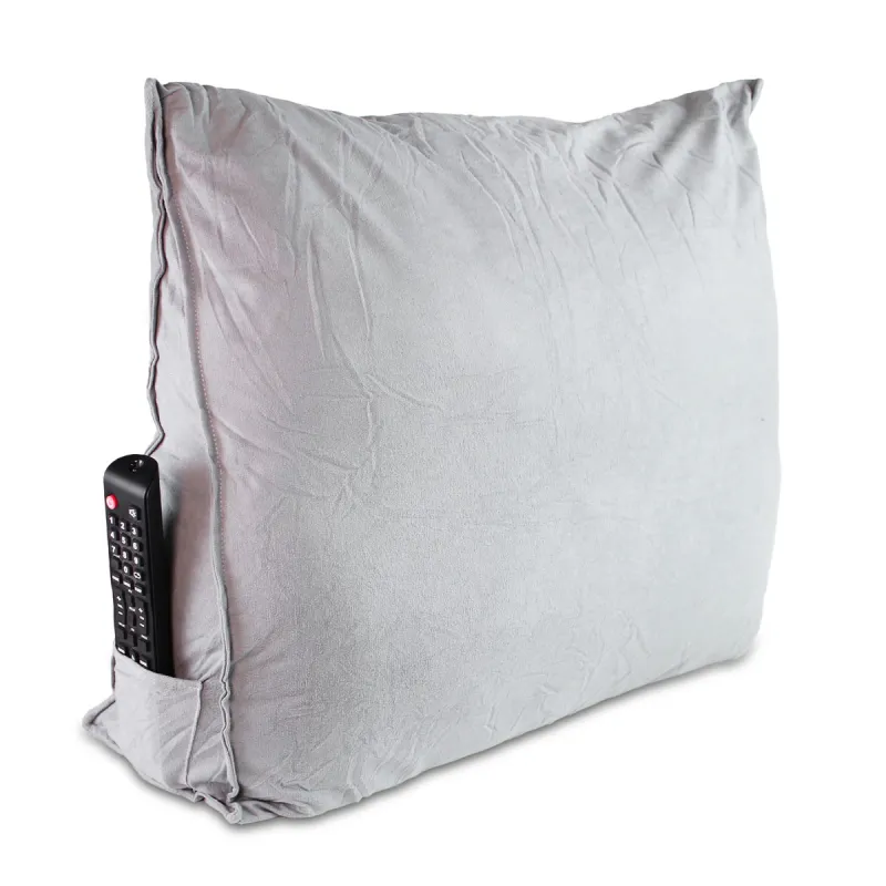 Coussin de Lecture Ergonomique Ultra-Confort - Soutien Nuque & Dos