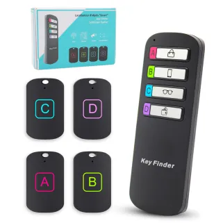 Localisateur d'Objets Intelligent avec 4 Récepteurs - Retrouvez Vos Affaires en un Clic