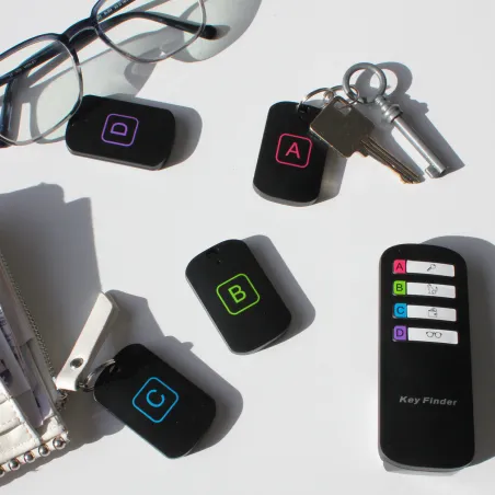 Localisateur d'Objets Intelligent avec 4 Récepteurs - Retrouvez Vos Affaires en un Clic