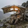 Parapluie Ertak 2,20m Polyester 2 Meurtrières Protection