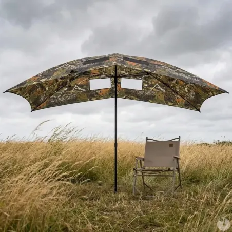 Parapluie Ertak 2,20m Polyester 2 Meurtrières Protection
