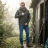 Veste Softshell Trystan Kaki/Noir Herock M à 3XL – Déperlante & robuste