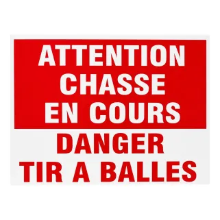 Panneau Chasse en Cours Tir à Balles Akilux 60 x 40cm