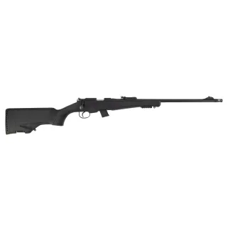 HATSAN ESCORT A VERROU SYNTHÉTIQUE NOIRE 22LR FILETEE 1-2X20