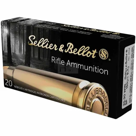 30-30 WIN SELLIER BELLOT 9.7G 150 GRS X20