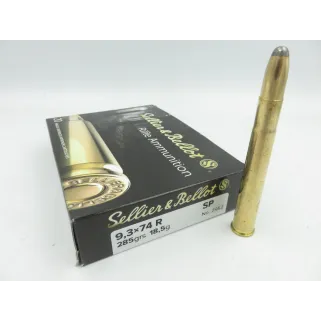 SELLIER BELLOT 9.3X74R SP 285GR X20