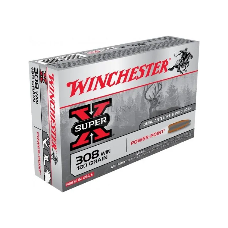 WINCHESTER 308Win POWER POINT 180gr X20