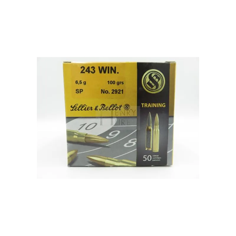 BOITE DE 50 BALLES 243 WIN