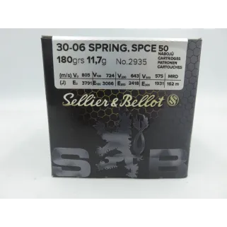 SELLIER BELLOT 30-06 SPCE 180GRS VRAC X50
