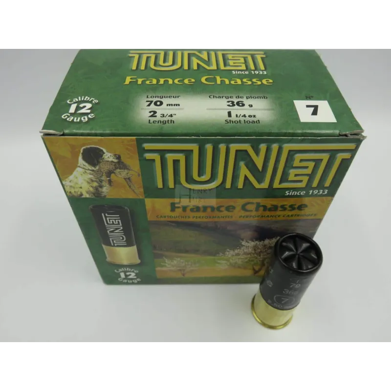 FRANCE CHASSE CAL 12 N-7 36GR BJ