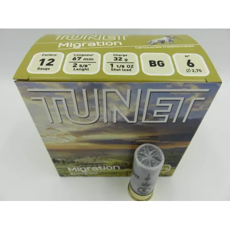 TUNET MIGRATION CAL 12 N-6 BG 32G X25