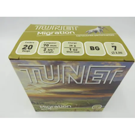 TUNET MIGRATION CAL 20 N7 BG 28G X25