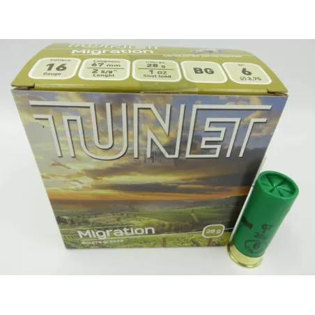 TUNET MIGRATION CAL 16 N-6 BG 28G X25