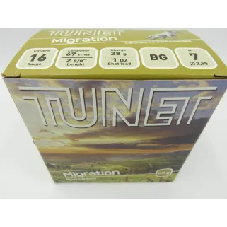 TUNET MIGRATION CAL 16 N-7 BG 28G X25