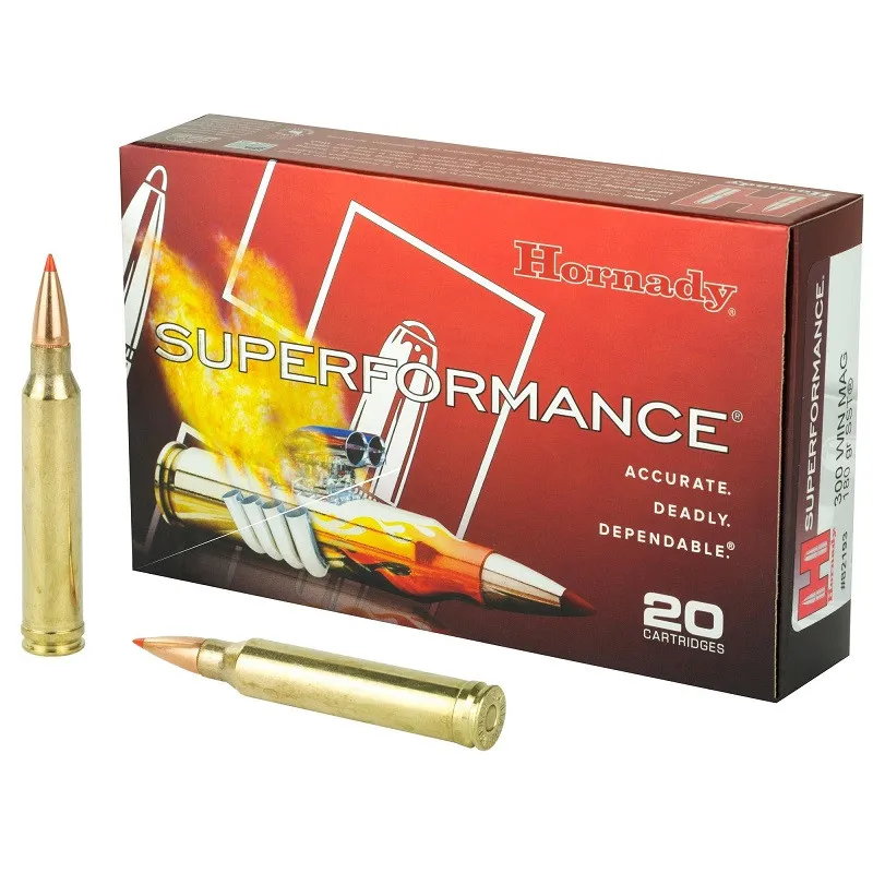 HORNADY 300 WIN MAG 180 GR SST SPF 82193 X20