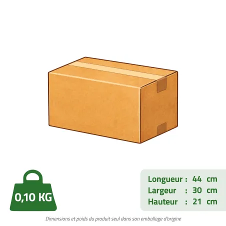 Bande de séparation occultante en PVC - 19 x 20 cm - 450 g/m²