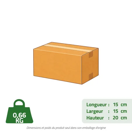 Lot de 30 clips de fixation en C pour grillage rouleau - Acier 1,8 x 1 cm