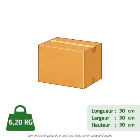 Jardinière carrée bois 30x30 / H 30 cm