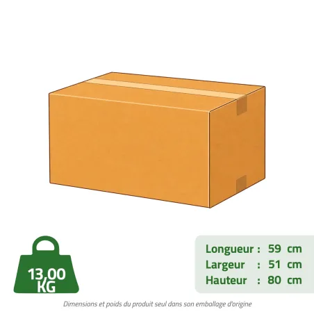 Garde-manger en bois 50 cm – Conservation fruits & légumes | Ducatillon