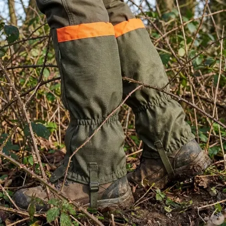 Guêtres de chasse Predator 1200R polyester vert orange