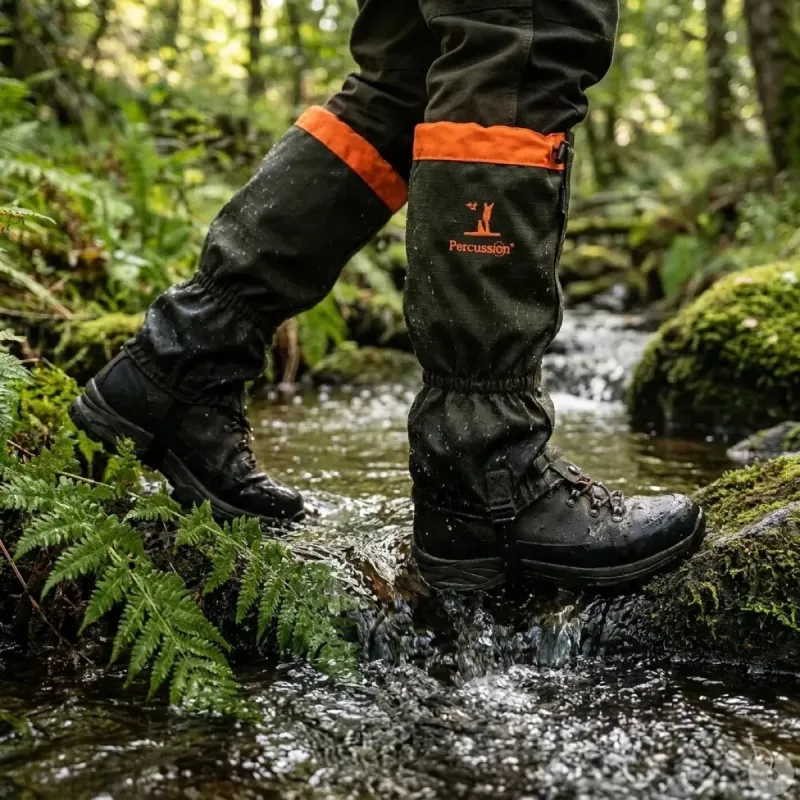 Guêtres de chasse Predator 1200R polyester vert orange