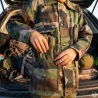 Veste chasse fermeture glissière coton polyester camo 6 à 16 ans