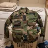 Veste chasse fermeture glissière coton polyester camo 6 à 16 ans