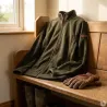 Blouson Scotland femme 4 poches zip polaire polyester kaki S à XL