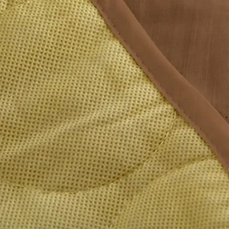 Housse de Protection pour Fauteuil Marron - Lot de 3 Pièces