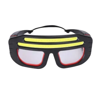 Lunettes Frontales LED avec Lampe COB 300lm - Rechargeable USB-C