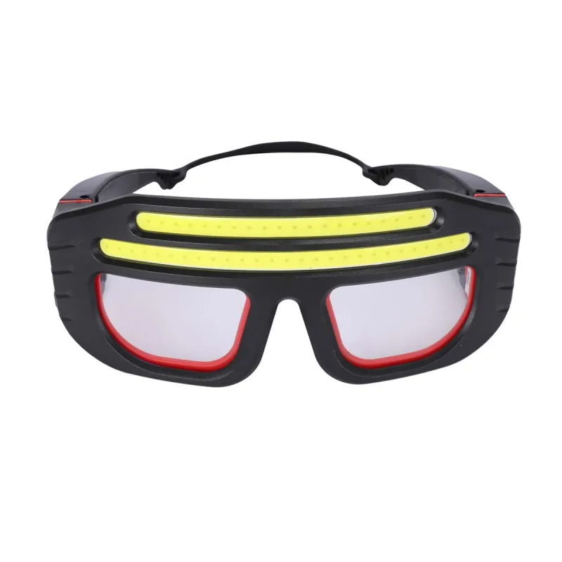 Lunettes Frontales LED avec Lampe COB 300lm - Rechargeable USB-C