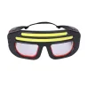 Lunettes Frontales LED avec Lampe COB 300lm - Rechargeable USB-C