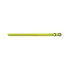 Collier PVC longueur 60 cm largeur 2,5cm jaune fluo Ajustable