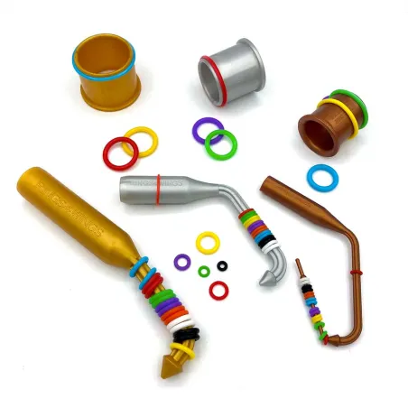 Kit de baguage élastique poules et poussins 10 mm