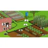 Tuyau polyéthylène d'alimentation rigide 50 m
