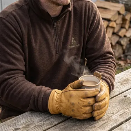 Sweat polaire marron Treeland®