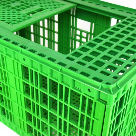 Caisse de transport pour volailles 96 x 57 x 42 cm