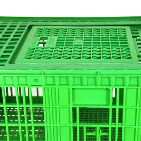 Caisse de transport pour volailles 96 x 57 x 42 cm