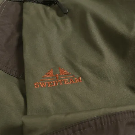Pantalon chasse enfant Lynx polyester coton vert 6 à 16 ans