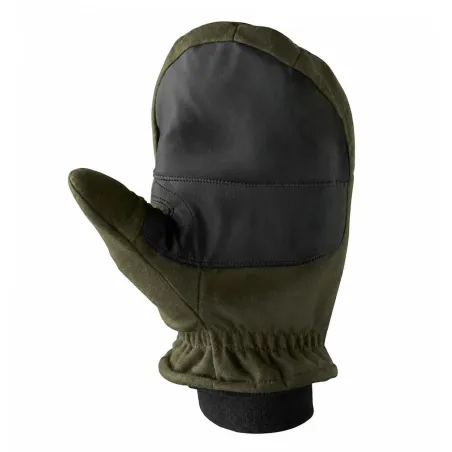 Gants-moufles capuchon amovible thinsulate polyester kaki