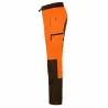 Pantalon enfant Ridge polyester spandex orange néon